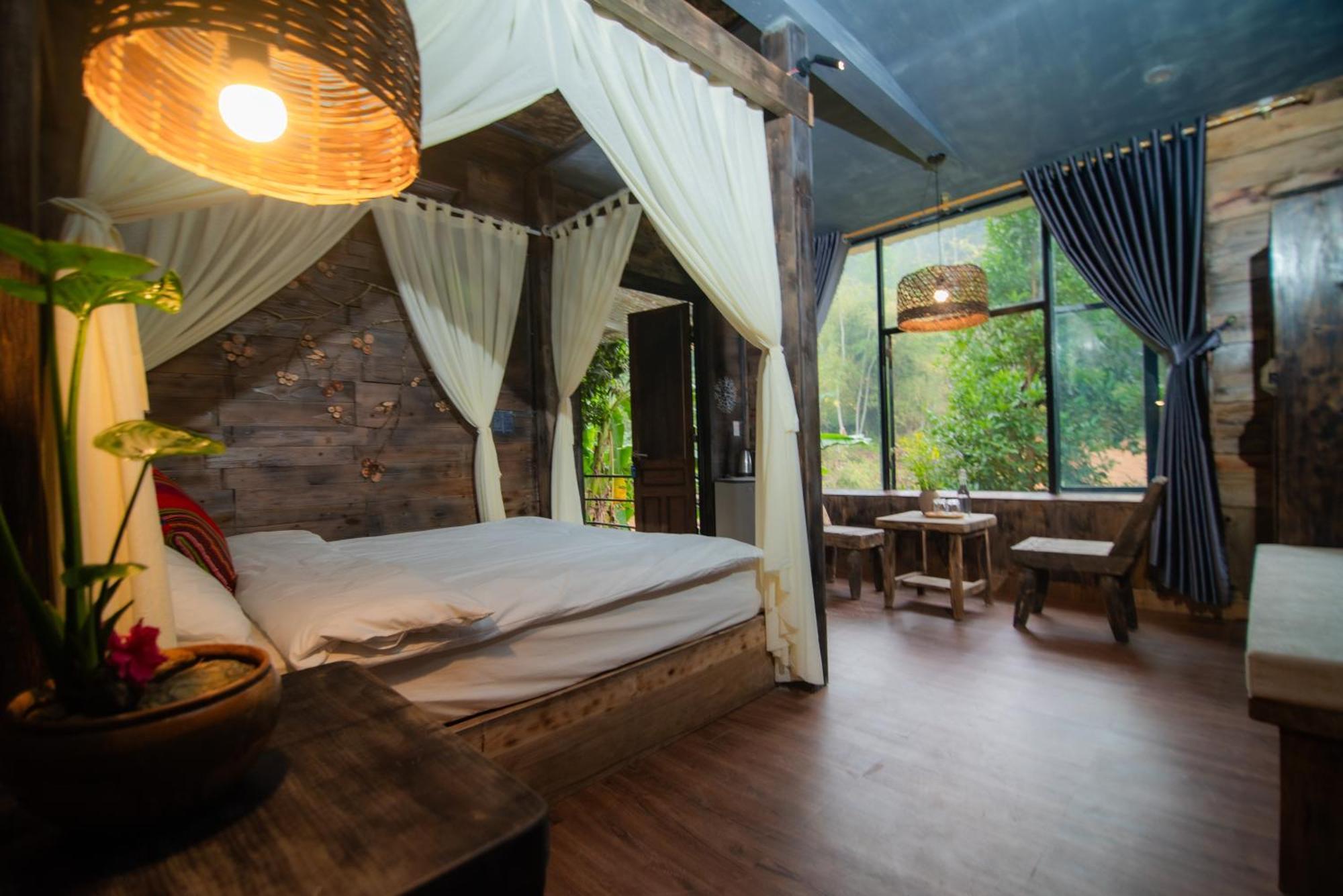 Ha Giang Xanh Retreat - Trekking, Tour, Motorbike Rental Eksteriør billede